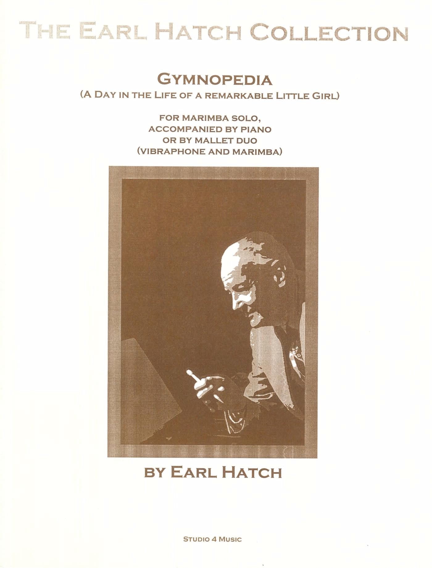 

Сольный аккомпанемент для маримбы или ноты для вибрафона + (фортепиано и маримба) ГИМНОПЕДИЯ белый