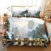 Oil Painting Van Gogh Star Sky Bedding Set Bedroom Soft Modern Bedspreads Comefortable Duvet Cover Quilt Cover And Pillowcase