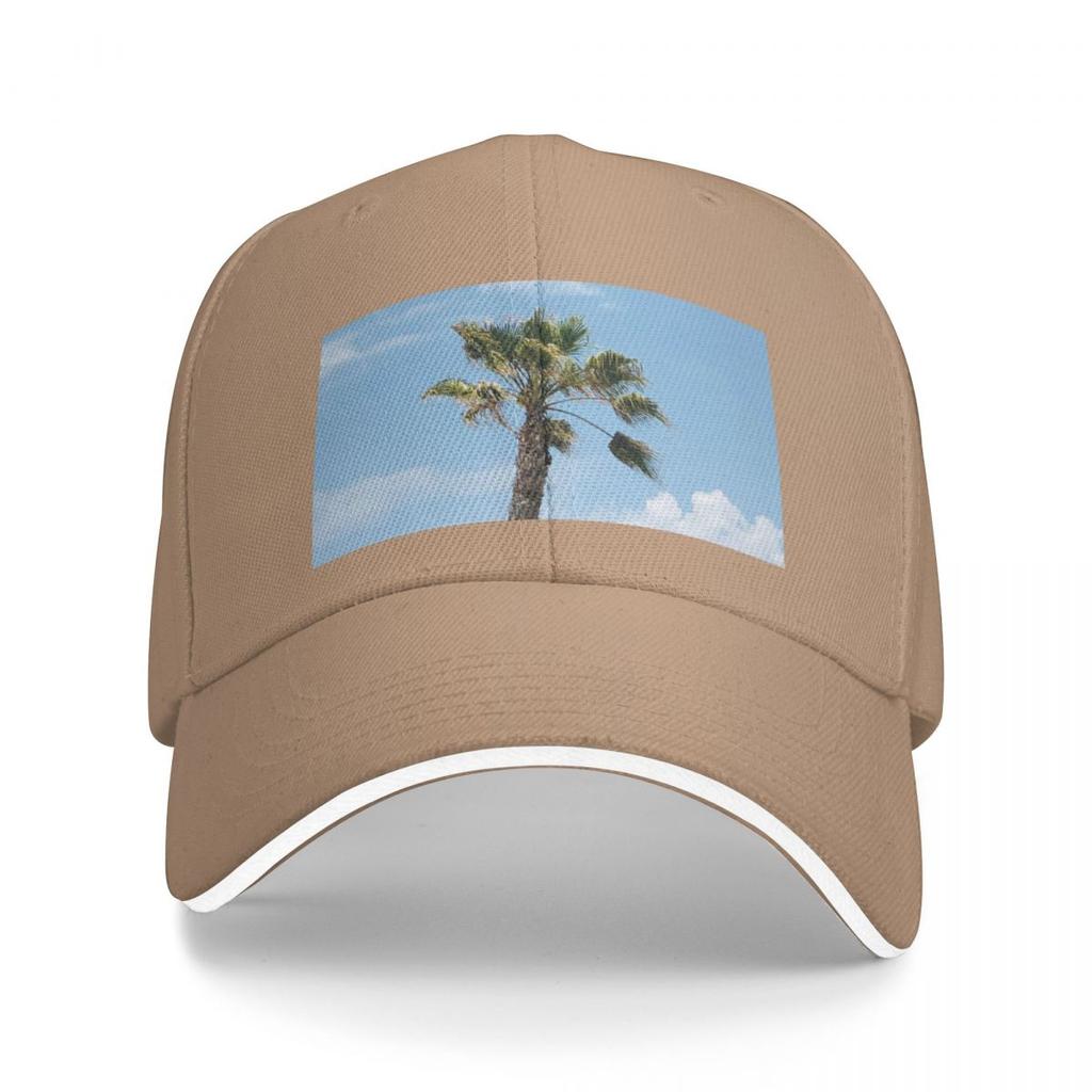 Palm Tree Sky Baseball Cap New Hat Beach Bag Fluffy Hat Women'S Cap Unisex'S