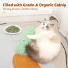 Catnip Toys Plush Cat Chew Toy Catnip Self-hi Bite Strip Pillow Teaser for Cats Pet Interactive Toys MWJ07