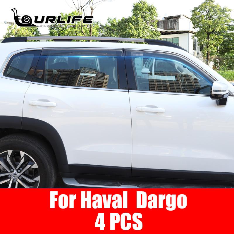 Osłona przeciwdeszczowa na okna samochodu, osłona okienna, deflektor okienny, listwa ochronna, osłona przeciwsłoneczna dla Haval Dargo 2022