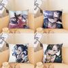 Marnie Animation P-Pokemon Pillow Case Square Pillow Bedroom Sofa Leisure Comfort Cushion Car Living Room Home Decoration 40X40