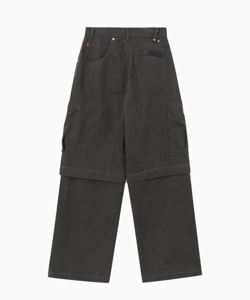 Jenyujeu Kajo Two-Way Detachable Pants - Charcoal