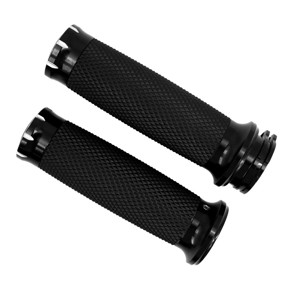 HDBUBALUS 1" 25mm Harley Bike Handle Grip for Harley Sportster Softail Touring Dyna