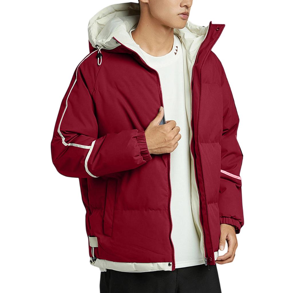 Men's  And  Women's  Loose  Hooded Hood  Cotton-Padded Jacket  Coat
