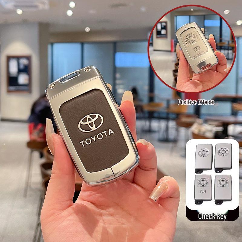 Toyota Land Cruiser Key Case Compatible with VOXY, NOAH, Sequoia, Tundra, and Land Cruiser Car Buckle Shell