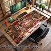 Christmas Custom Name Printed Mouse Pad Non Slip Desk Mat For Office Gaming Home Use Holiday Gift