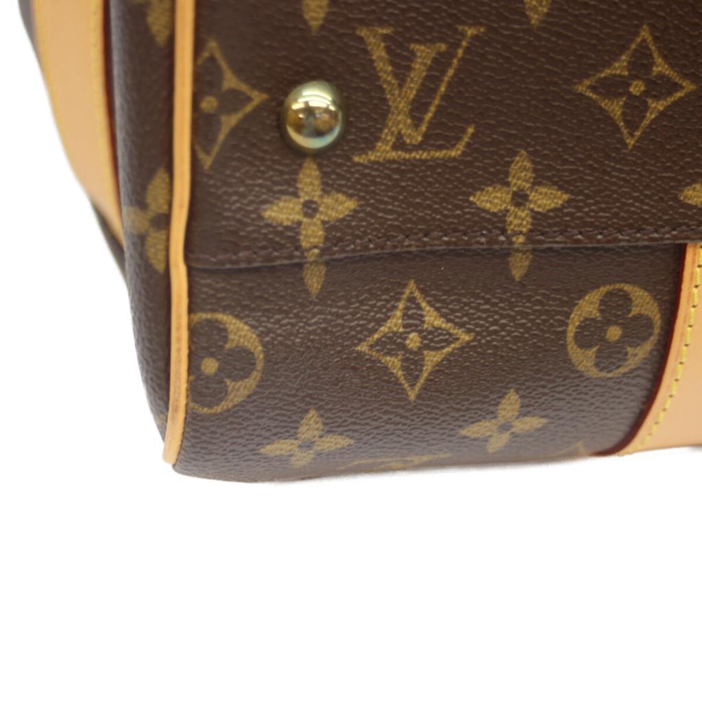 Louis Vuitton 2006 M40074 Monogram Torba Carryall Boston BrązowyUżywany