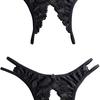 Women See Through Lace Panties Open Crotch Quick Wear Design Sensual Lingerie Intimate Underwear For Night Private Occasions