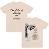 Y2k Fashion T Shirts The Art of Loving LIVE Olivia Dean T Shirts Graphic Printing Cotton Tees Loose Fashion Oversized Top Unisex