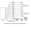 Reverse radar, voice broadcast LED display 4 sensors 16.8mm radar detection system backlight display