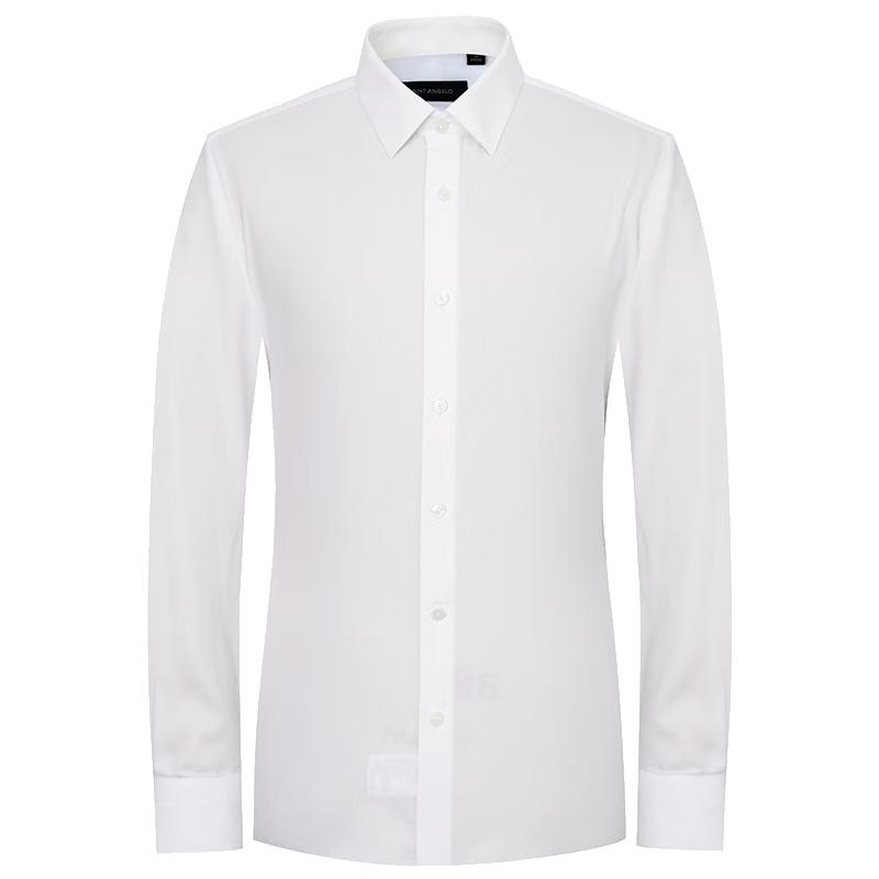 Chemise Business à Manches Longues Anti-froissage pour Homme Baoxiniao