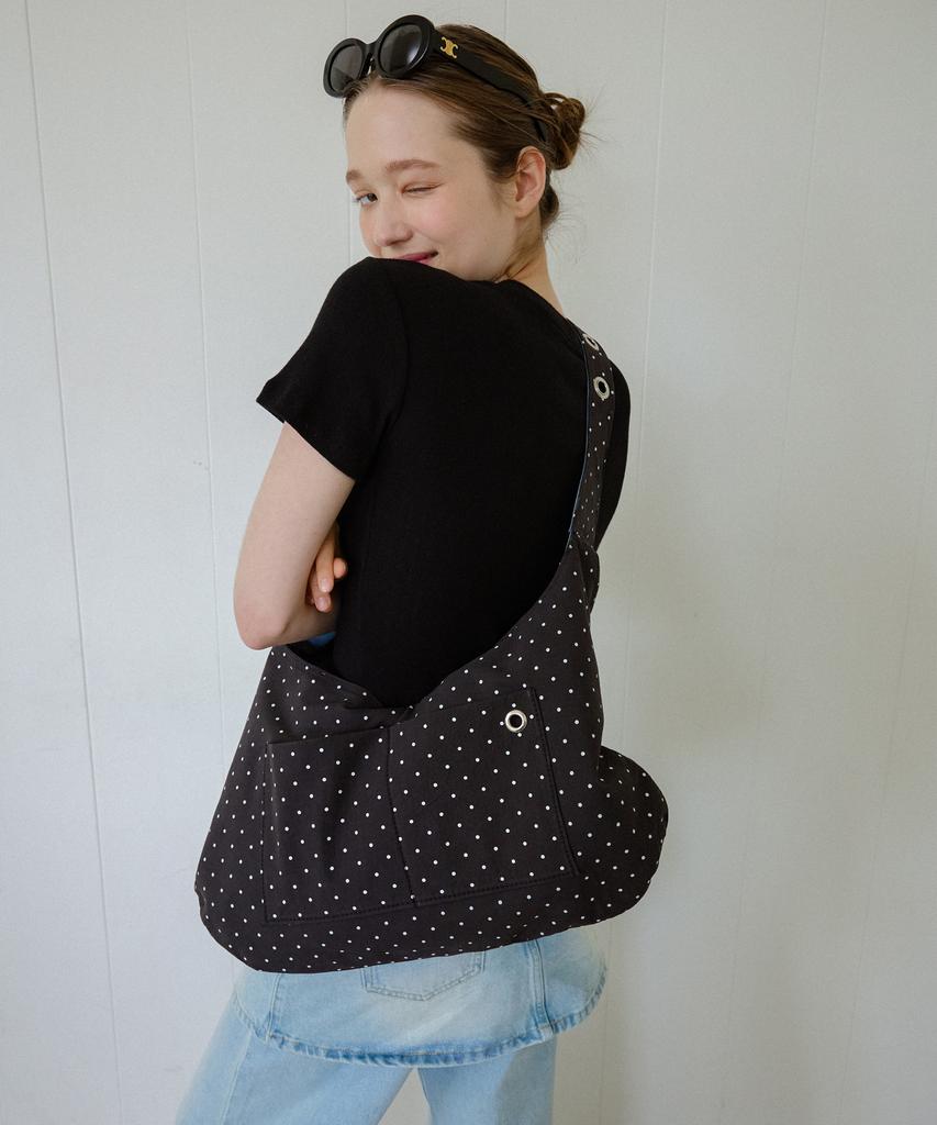 Leterie Buckle Reversible Shoulder Bag_4Color