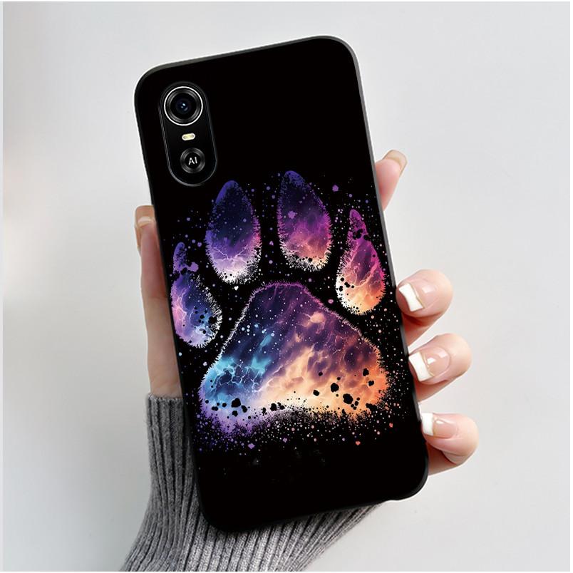 For ZTE Blade A31 Plus / BladeA31 Case Matte Black Aesthetic Luxury Cute Cool Boys Girls Pattern Casing Soft Silicone Back Cover