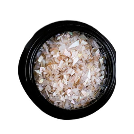 1 Box Nail Art Decoration Paste Easily Irregular Lightweight Natural Shell Slices Nail Decor Nail Accessories