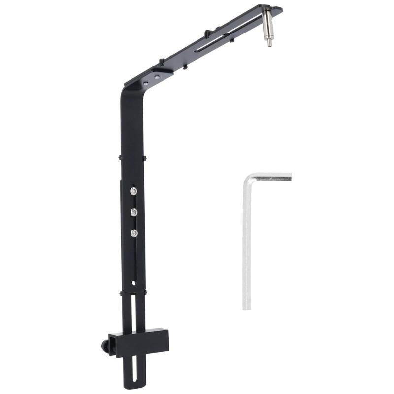 Supporto Leggero in Lega di Alluminio per Acquari Luce Altezza Personalizzabile Impermeabile Accessorio di Supporto per Illuminazione Acquari 2pz