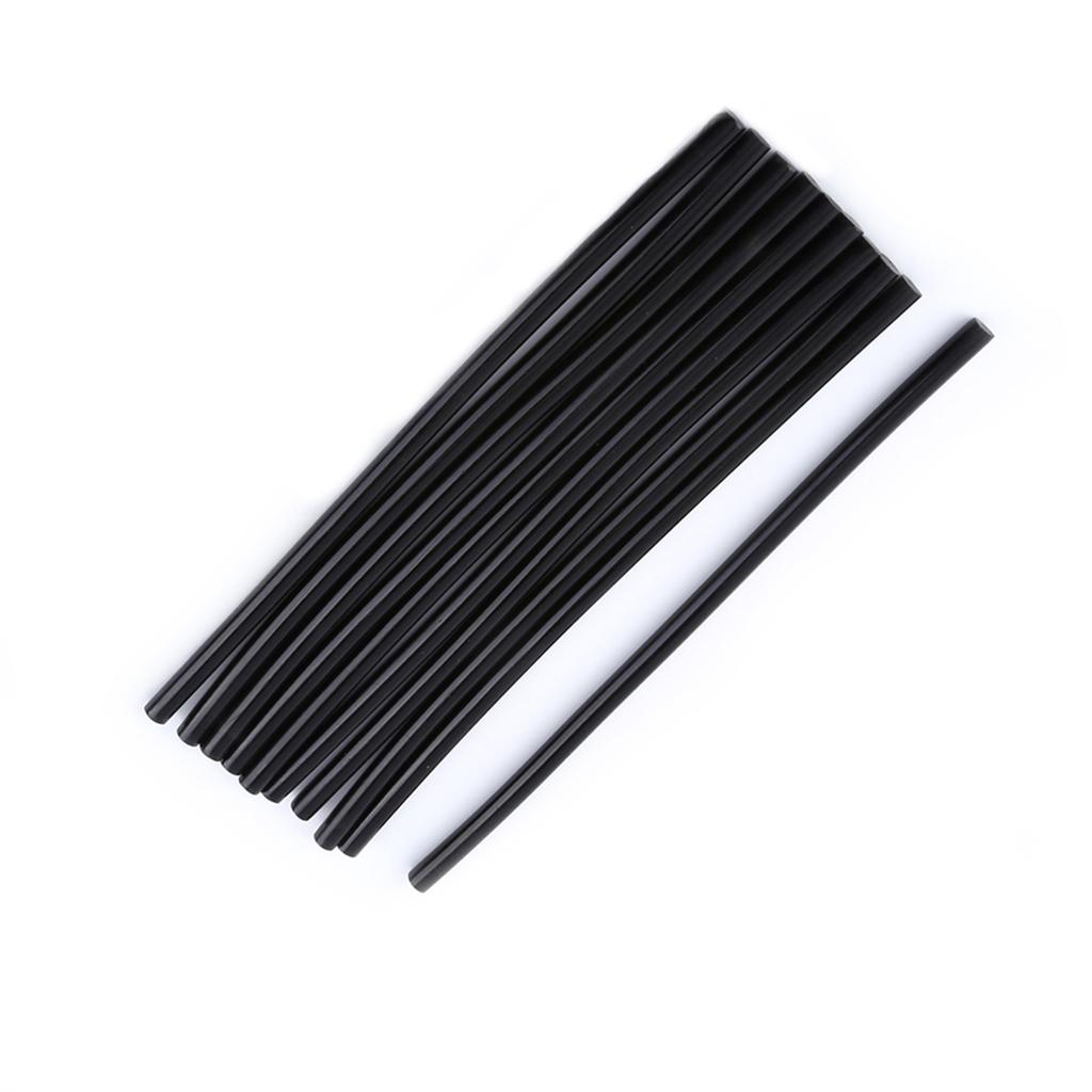 10Pcs black 7mm Celsius 11mm Hot Melt Glue Sticks For Electric Glue      Stick(7mm*200mm)