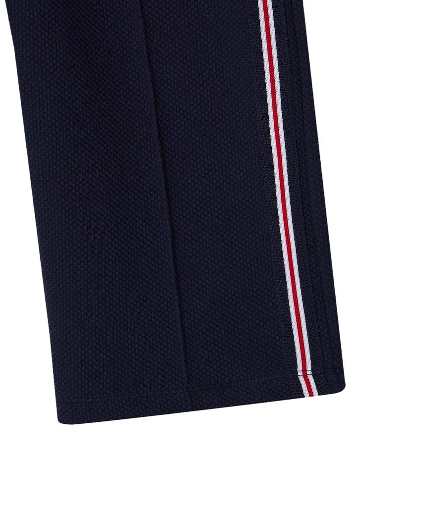 Minasu Waffle Wide Pants_Navy