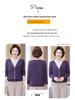 Autumn Fashion: Stylish Knit Two-Piece for Middle-Aged and Elderly Women