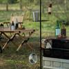 Camping Light Basket Tray Tent Light Stand Tray Outdoor Lamp Brackets Tray for Personality Exploration