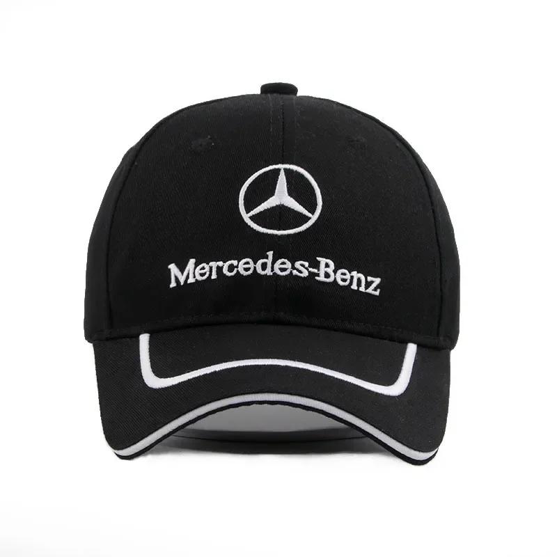 Autocollant de Voiture Chaud Casquette de Baseball pour Voiture Chapeaux Décontractés Réglables d'Extérieur Printemps et Automne Chapeau Pare-Soleil Pour Mercedes Benz W212 W213 W205