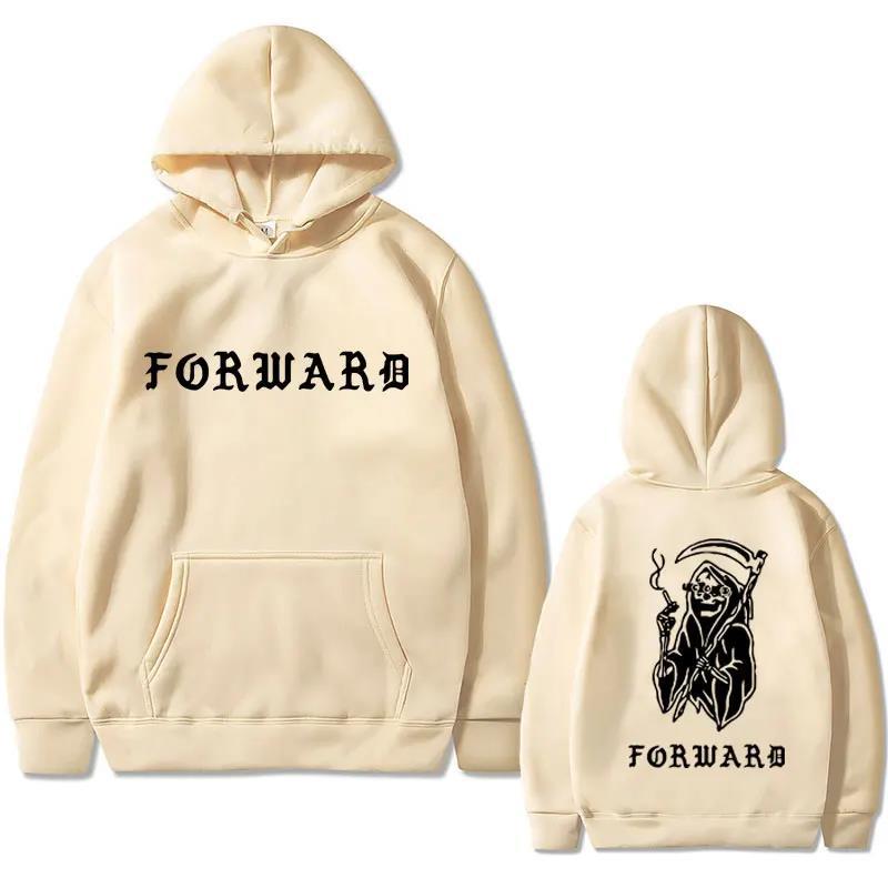Vintage Forward Observations Group Death Horror Skeleton Hoodie Sweatshirt Men Womnen Men's Fleece Hoodies