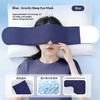 Ultra Soft Gravity Weighted Eye Mask Breathable Lightweight for Migraine Relief Insomnia Sleep 1PC
