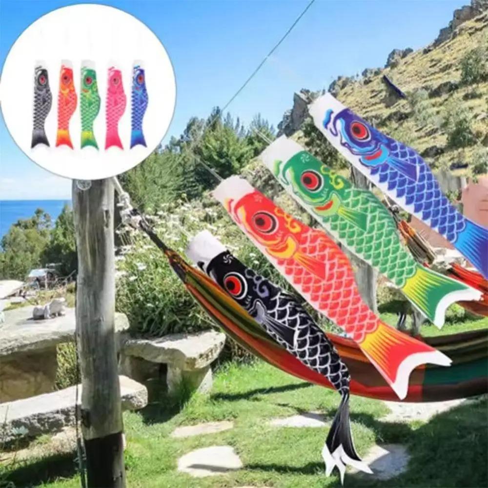 Festival Carp Carp Windsock Flag Japan Style Hanging Fish Windsock Flag New Wind Chimes Flag