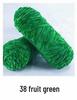 Chenille Goldenes Samt Mehrfarbiges Garn für DIY Handstricken, Mittlere Dicke, Glänzendes Finish