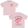 Cast Your Cares on The Lord Bible Verse Christian Fish Graphics Tshirt Unisex Unisex Hiphop Loose Casual Cotton Vintage Tshirts