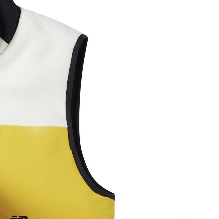 New Balance Vests Men's White Stand Collar Moderate Other NJA35011-IV