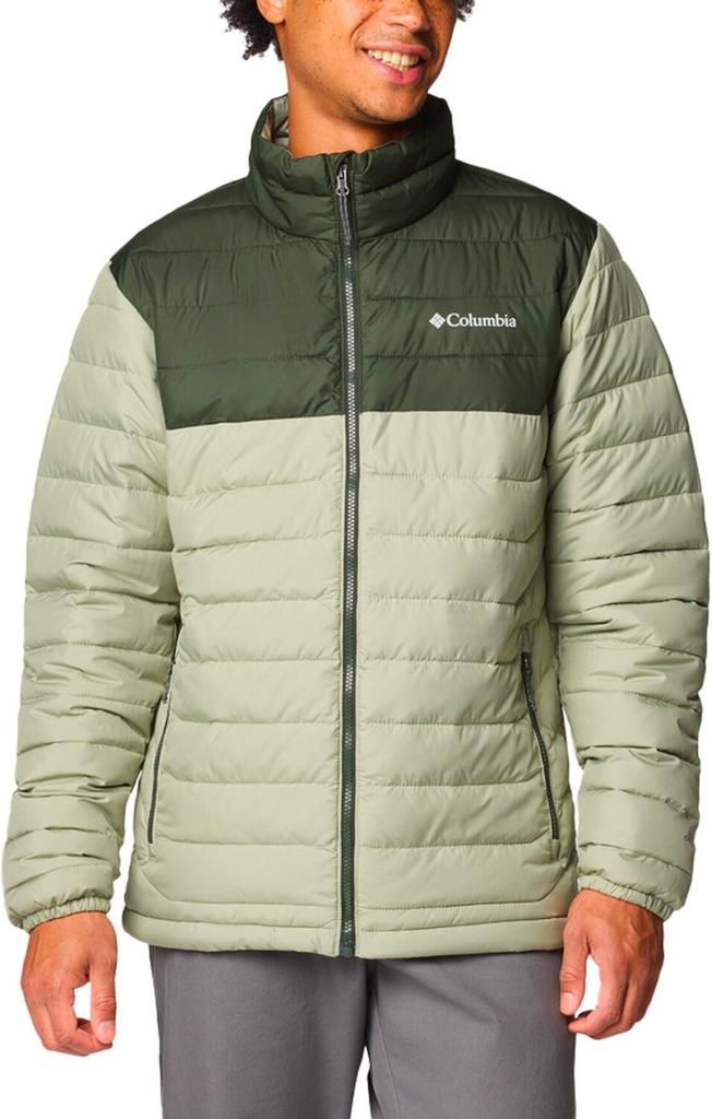 Куртка Columbia Powder Lite II Jkt (2086964) сафари/зеленый пейзаж