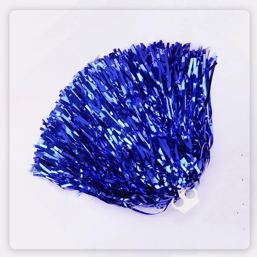 Cheerleading Pom Poms Metallic Pompoms Sports Pom Poms Lightweight Hand Flowers For Party Decorations Cheerleading School
