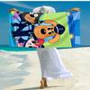 Ultra-Soft Beach Towel with Sheriff Labrador Theme,Ideal for Pool - Camping, Diving - Perfect Travel Essential, Vibrant Beach Towel.