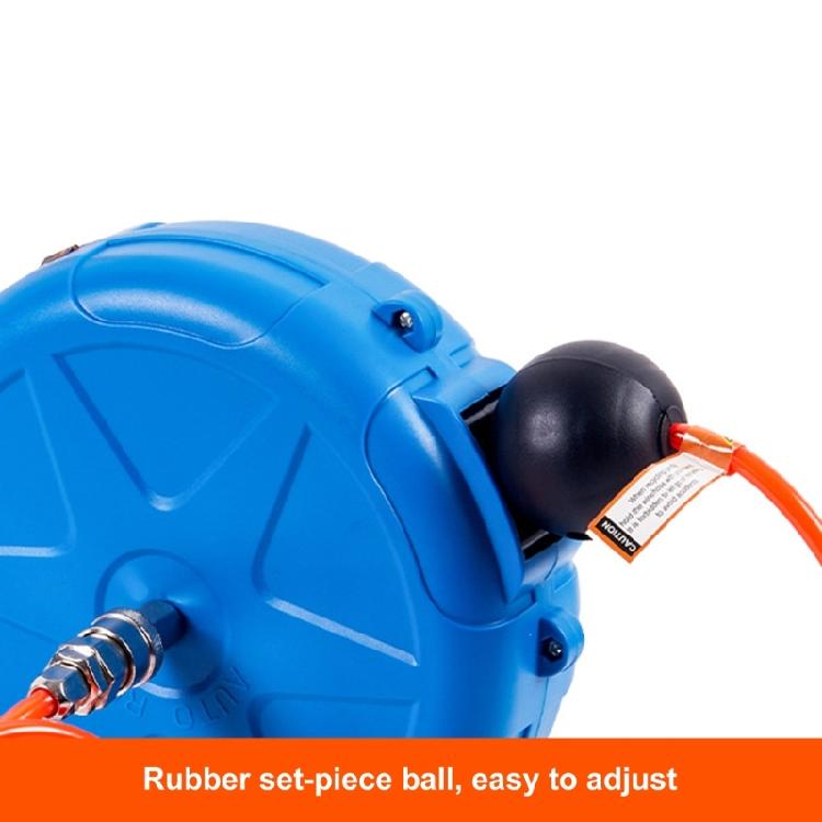 Functional Garden Hoses Reel with Wear Resistant PU Material 180° Swivel Hoses Reel for Long Lasting Performances