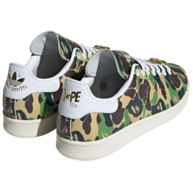 Adidas Bape X Adidas Stan Smith '30th Anniversary Abc Camo' Sneakers IG8949