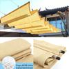 Telescopic Outdoor Awning Beige Wave Sunshade Net Terrace Pergola Sun Canopy Retractable Swimming Pool Shading Sail