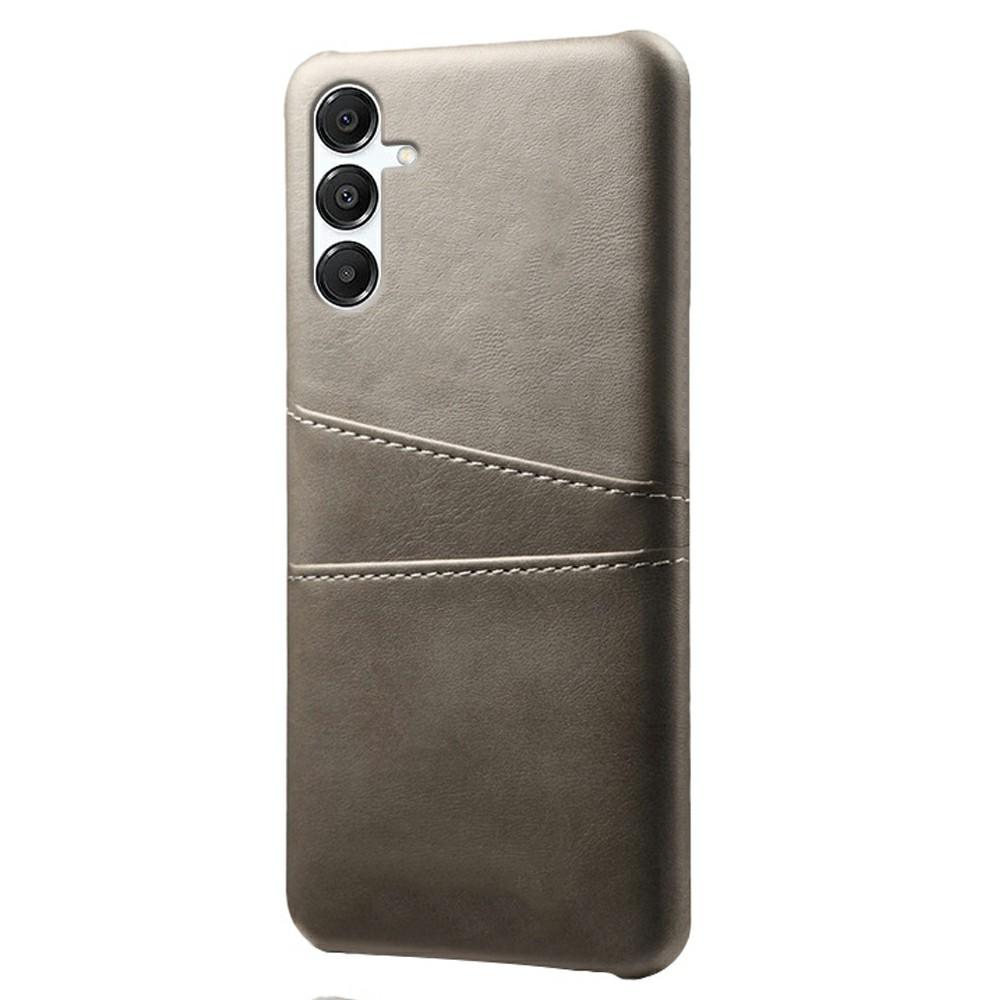 Für Samsung Galaxy A17 5G Hülle Duale Kartenfächer PU-Leder+Hartes PC Handyhülle