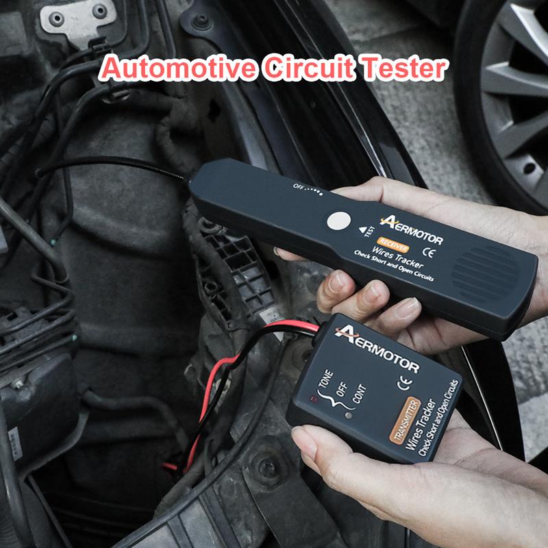 Professioneller Kfz-Kurzschluss- und Unterbrechungsfinder Autoreparaturwerkzeug Stromkreis-Kurzschlussdetektor Tracer 6-42V DC Diagnosewerkzeug Stromkreisprüfer