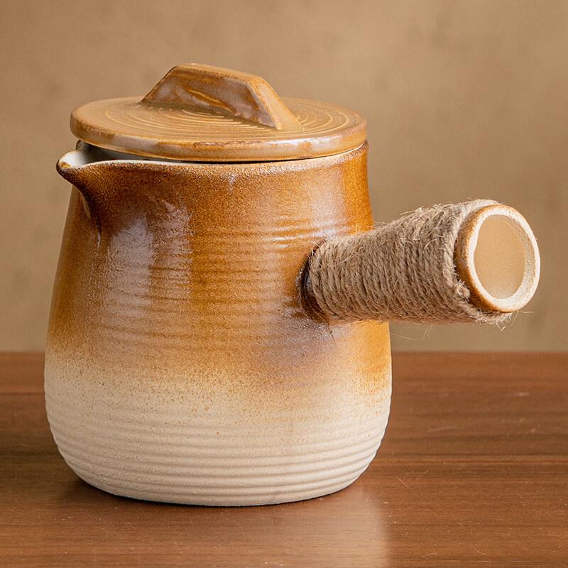ZISIZ Ceramic Tea Brewing Pot