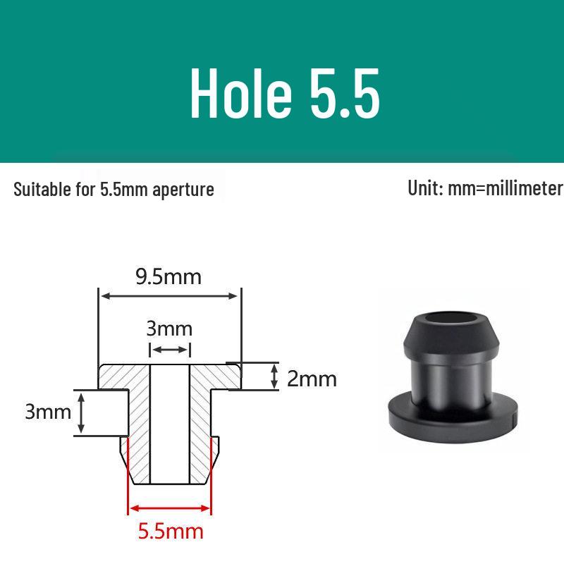 Anello passante protettore per cavi in silicone
