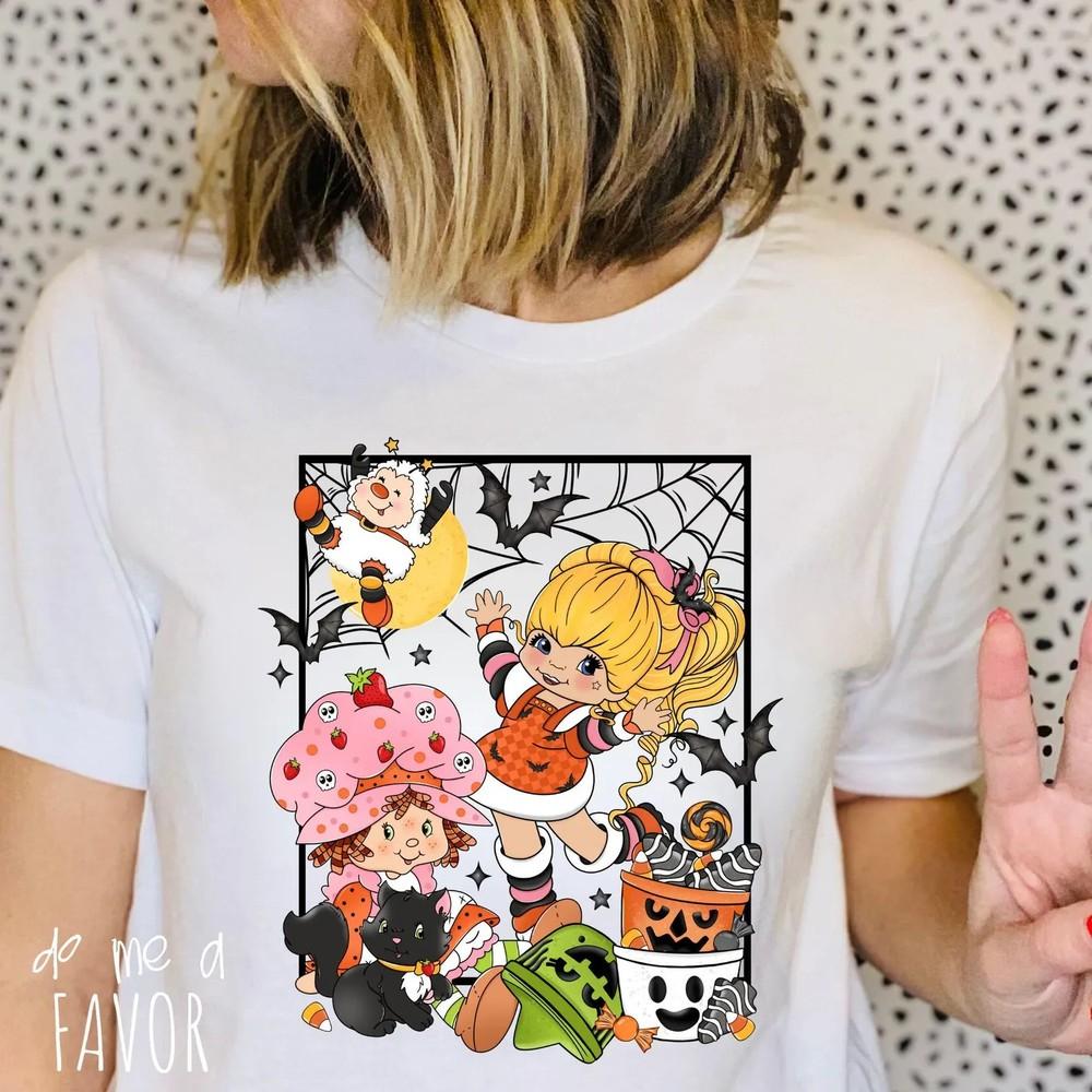 

Rainbow Bright Brite Halloween Tshirt L