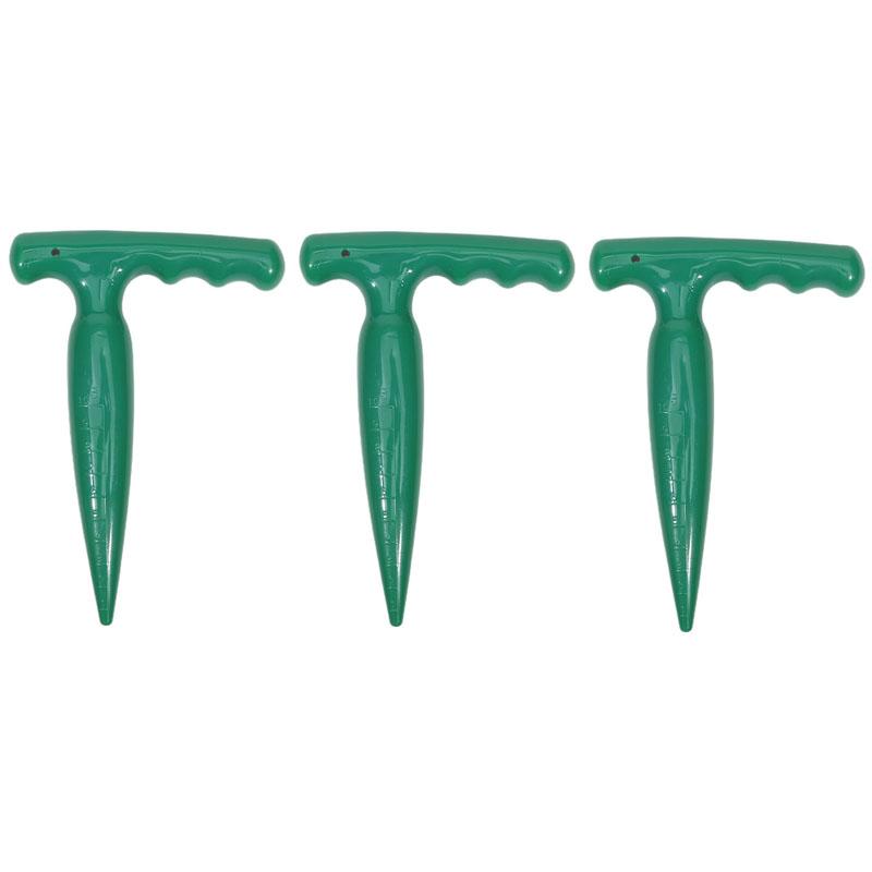 1/3/5 Stück Grün Lochstanzer Verstellbare Maschine Sämling Umpflanzer Perforator Sämaschine Sukkulenten Pflanzen Schneider Gartenzubehör