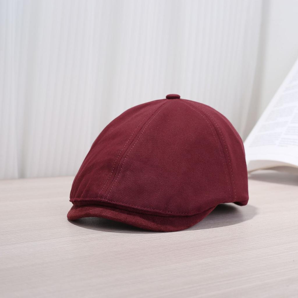 British Style Adjustable Men Women Casquette Beret Caps Vintage Corduroy Octagonal Flat Newsboy Hat Spring Autumn Painter Hats