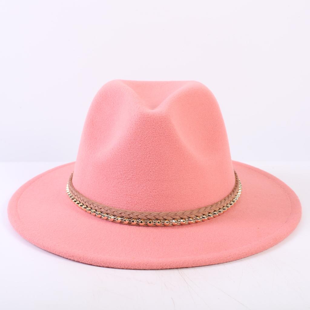 Popular European and American Classic Simple Flat-brimmed Top Hat Men's and Women's Fashionable and Elegant Versatile Jazz Hat Top Hat