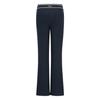 MARTINE GOLF Logo Banding Bootcut Pants_Navy