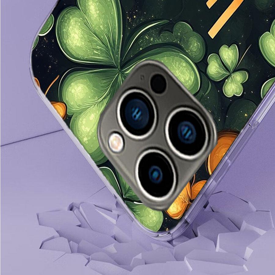 Lucky Affirmations Phone Case For Iphone 17 Air 15 Pro 14 Plus 16 Pro Max 17E 16E 12 13 Mini 11 Cover Cute Fundas