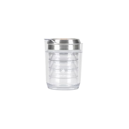 Snow Peak Tableware Set Sayou Clear Teacup (Set of 2) TW-340 Teacup Cup Glass Camping Outdoor