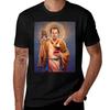 Saint Steve Of Buscemi Steve Buscemi Original Religious Painting Tshirt Stretch Fabric Comfort Tshirt