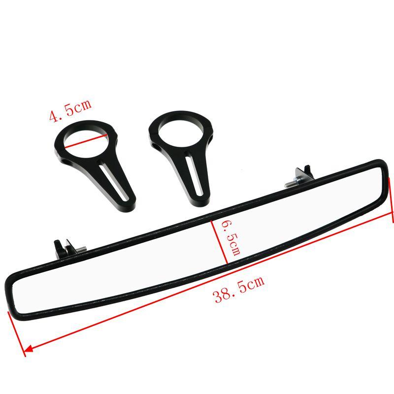 LMoDri 15" UTV XUV MTV Wide Angle Convex Rearview Center Mirror For Polaris RZR800 1000 XP900 1000 S For Yamaha